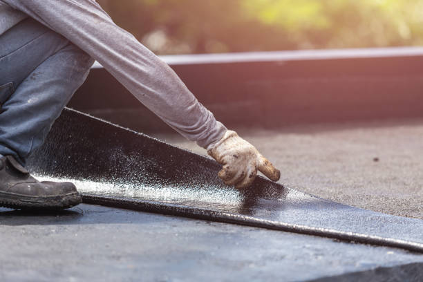 Professional Crawl Space Encapsulation technician working in Lynchburg, VA